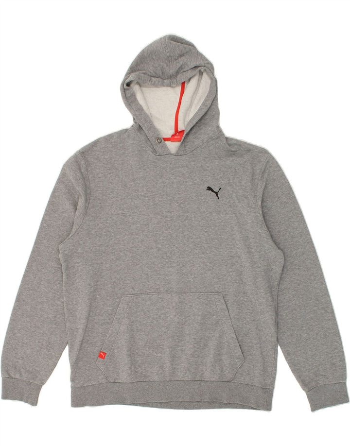 PUMA Mens Hoodie Jumper XL Grey Vintage Puma and Second-Hand Puma from Messina Hembry 
