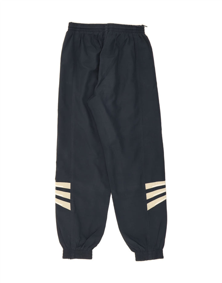 ADIDAS Mens Tracksuit Trousers Joggers Small Navy Blue Polyester Vintage Adidas and Second-Hand Adidas from Messina Hembry 