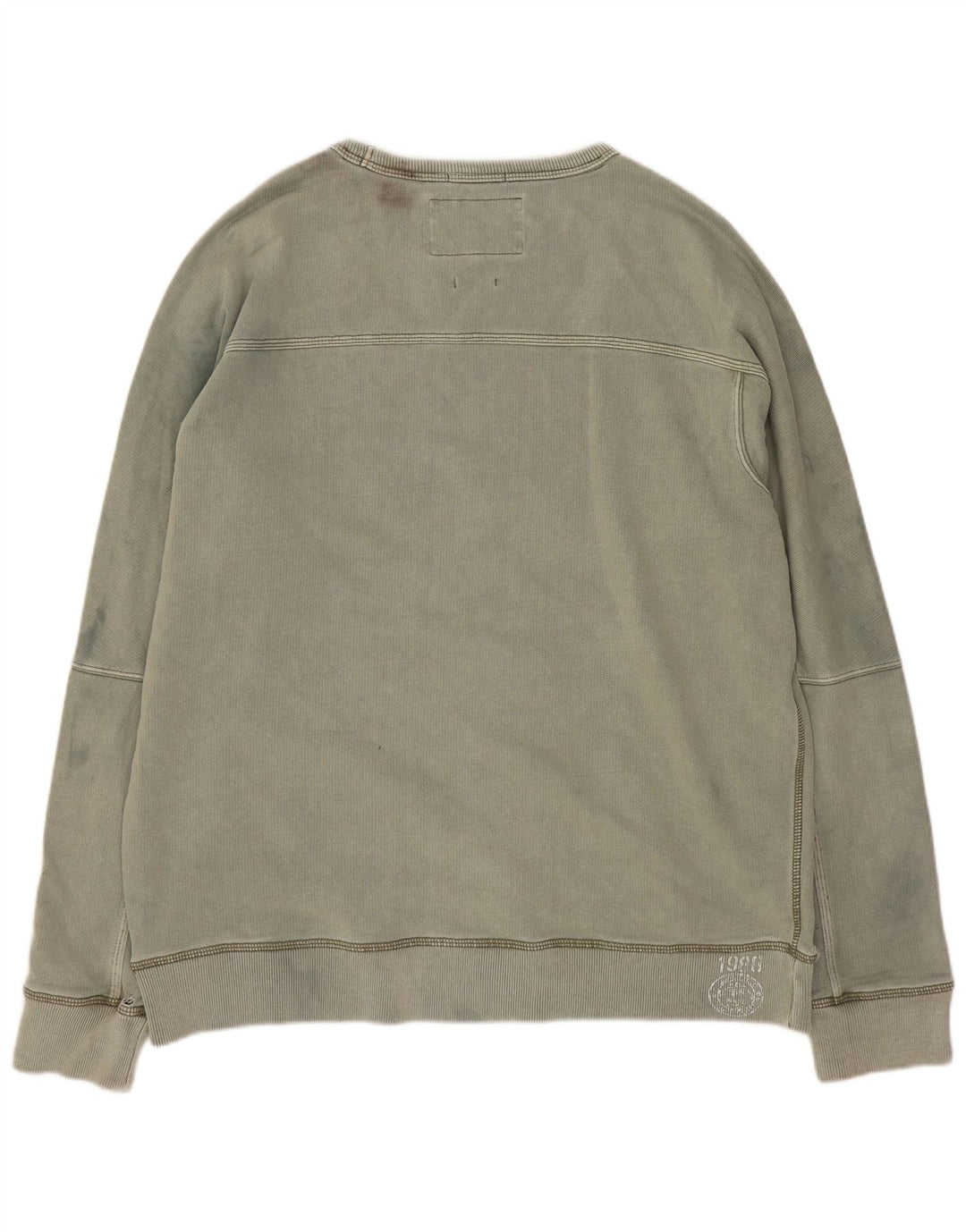 Felpa grafica da uomo Fat Face Maglione grande cotone kaki