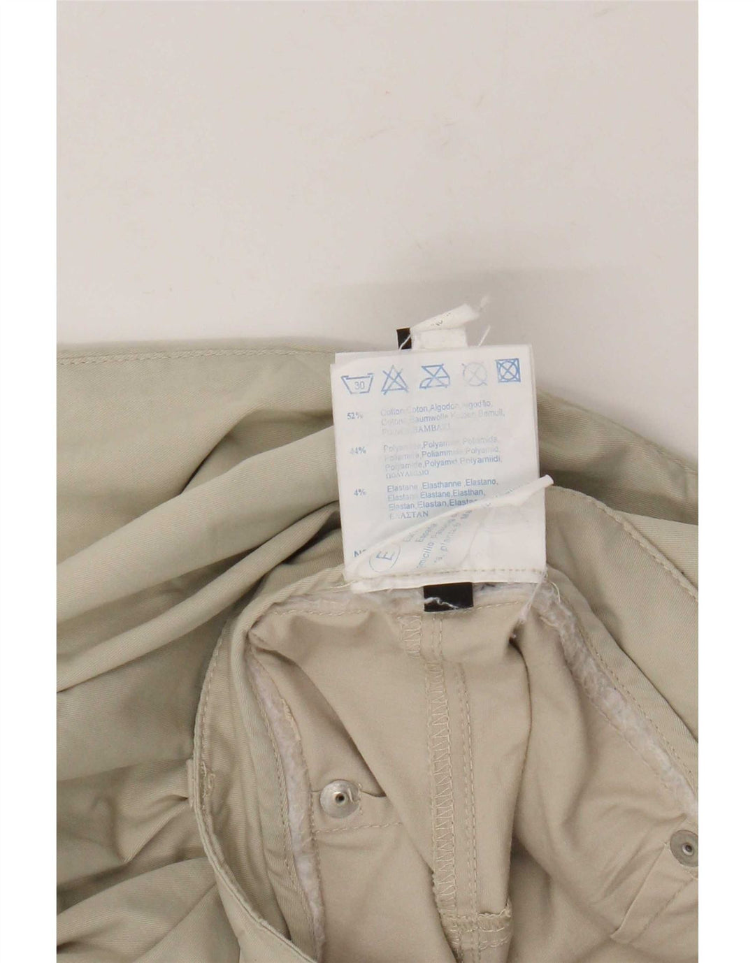 Pantaloni Capri Easy Fit da donna Champion medi W29 L19 cotone beige