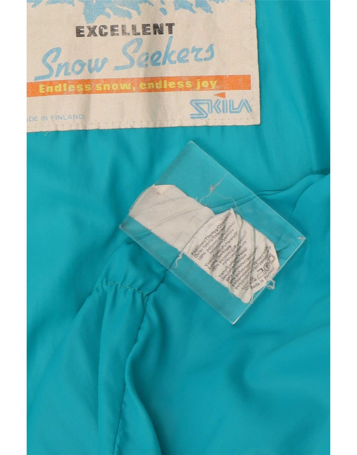 Cappotto imbottito oversize da donna Skila EU 38 Blu medio in poliammide