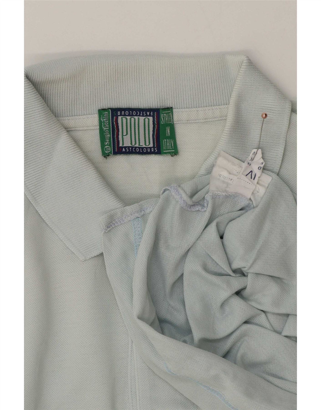 Polo Uomo Sergio Tacchini Blu Medio Cotone