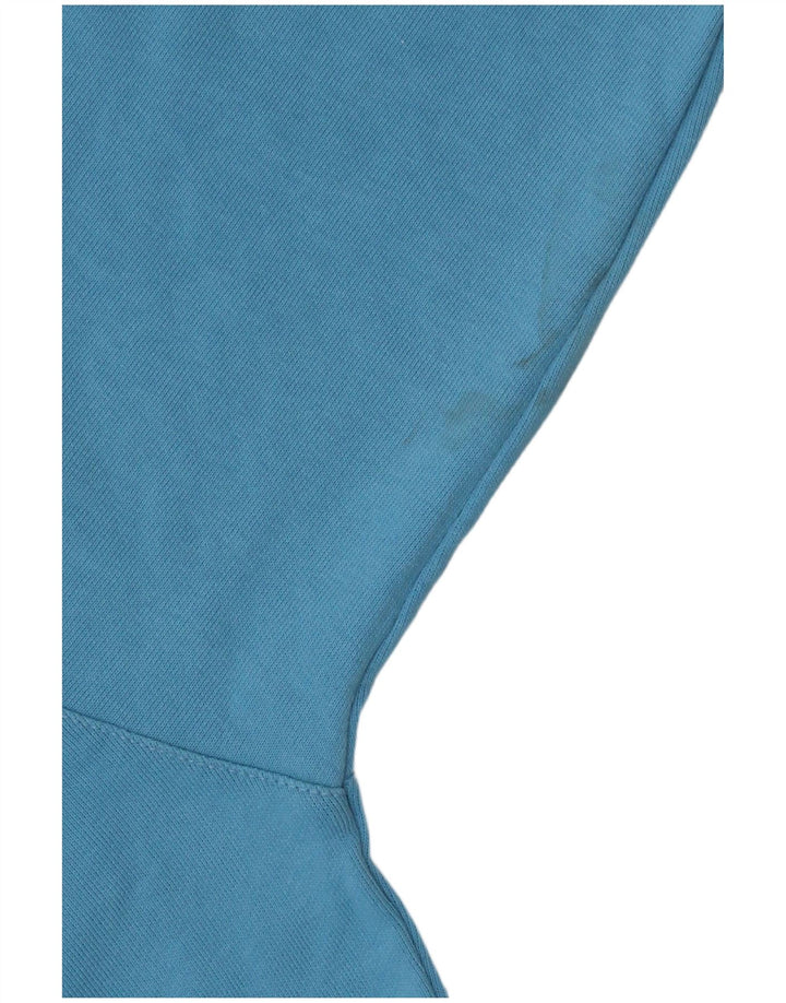 Felpa con grafica oversize ADIDAS per ragazzi 15-16 anni in cotone blu