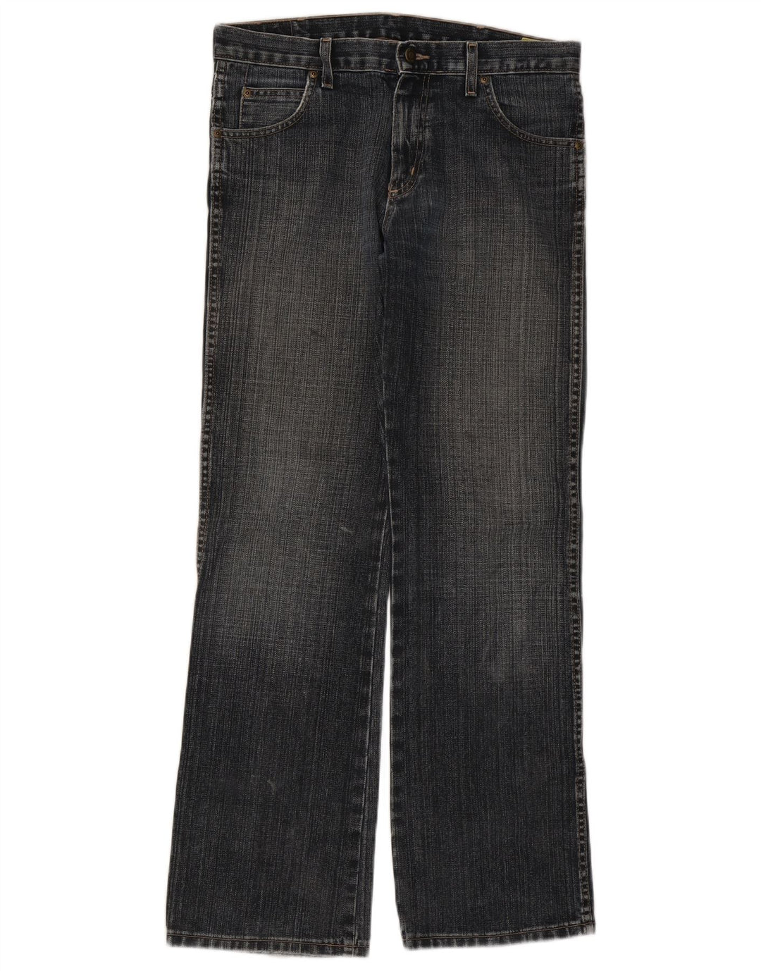 Jeans Bootcut da uomo Wrangler W31 L32 cotone blu navy