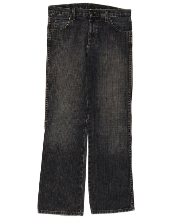 Jeans Bootcut da uomo Wrangler W31 L32 cotone blu navy
