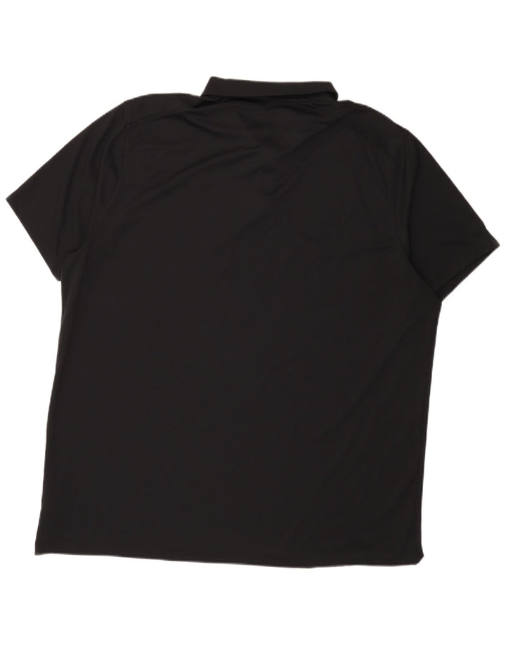 Polo Nike da uomo 2XL poliestere nero