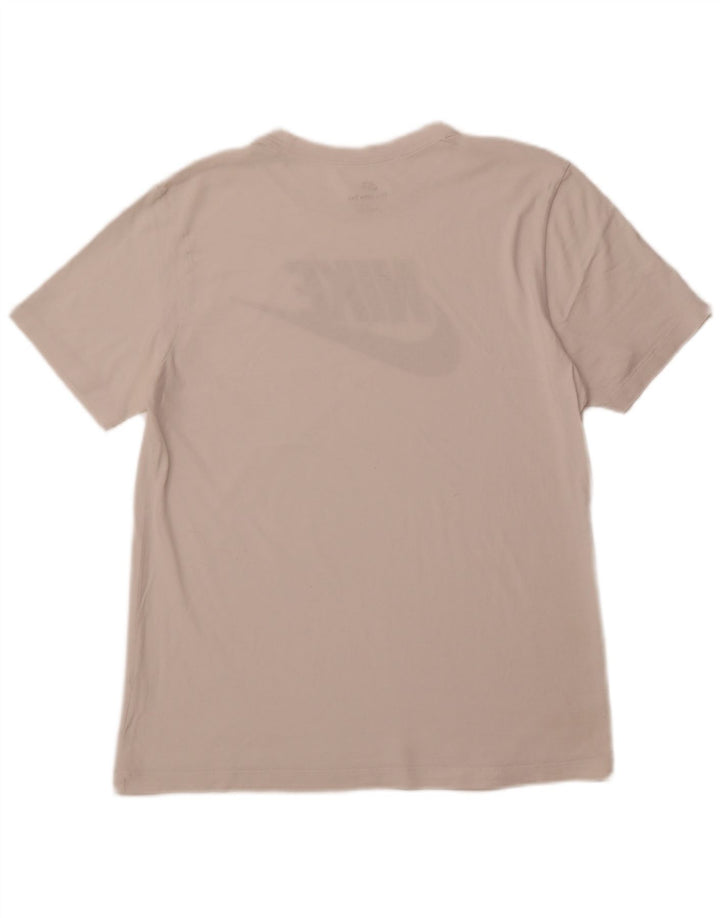 T-shirt grafica da uomo NIKE Top grande bianca