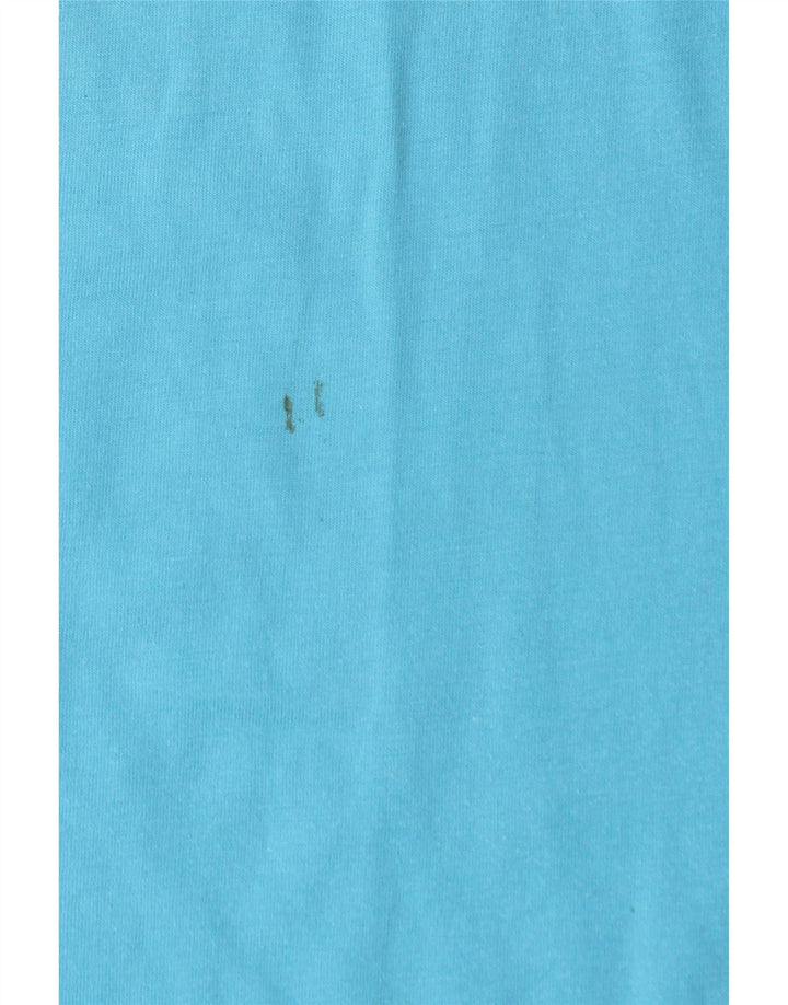 T-shirt grafica da uomo LOTTO Top grande blu