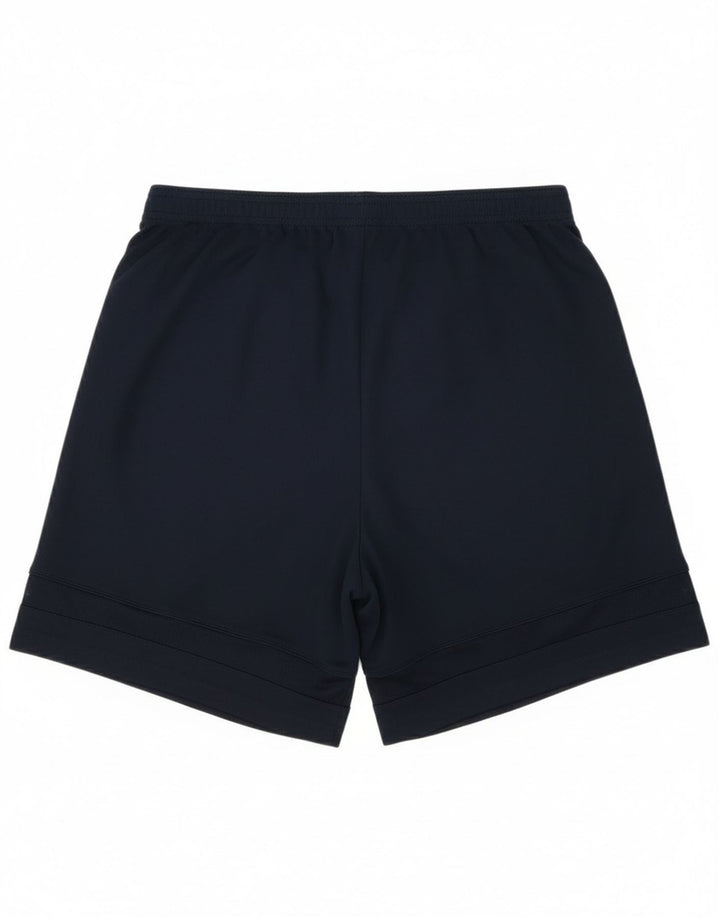 Pantaloncini sportivi Nike da uomo piccoli sportivi in poliestere blu navy