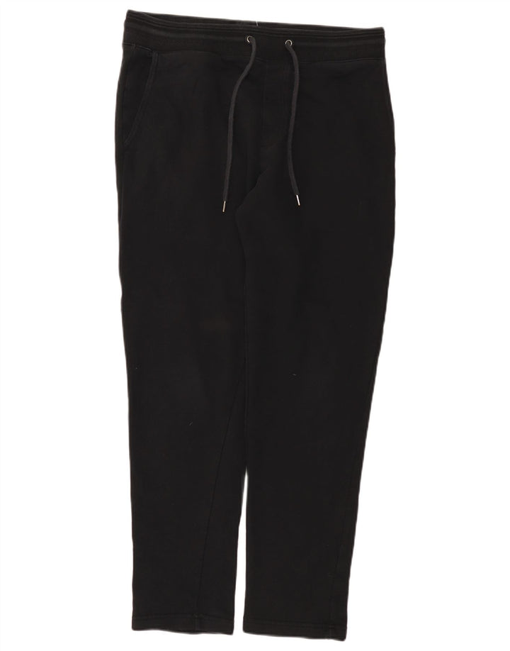 Pantaloni da tuta da uomo Marks & Spencer medio cotone nero