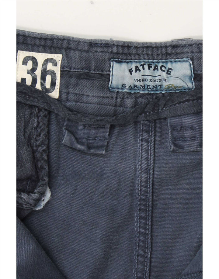 Pantaloncini chino da uomo Fat Face W36 Large in cotone blu navy