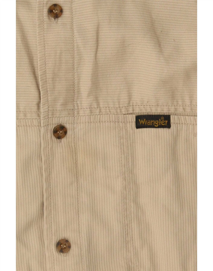 Camicia da ragazzo Wrangler 14-15 anni Gessato beige grande