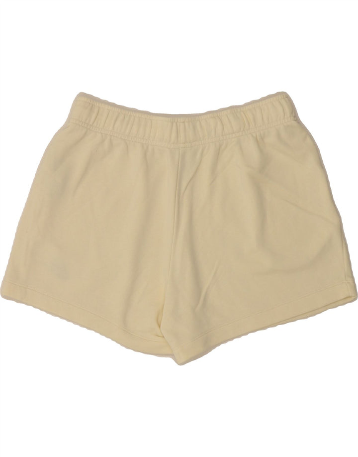 NIKE Womens Sport Shorts UK 14 Medium Beige Cotton Vintage Nike and Second-Hand Nike from Messina Hembry 