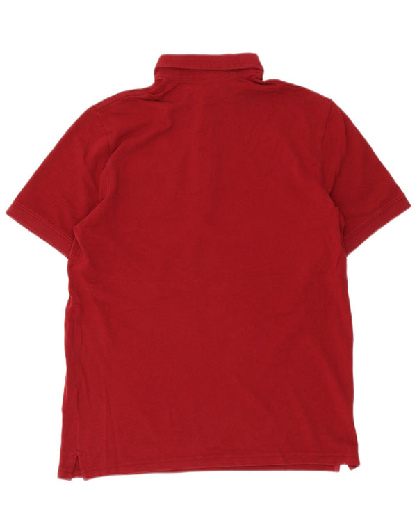 Polo da uomo G-Star in cotone bordeaux medio