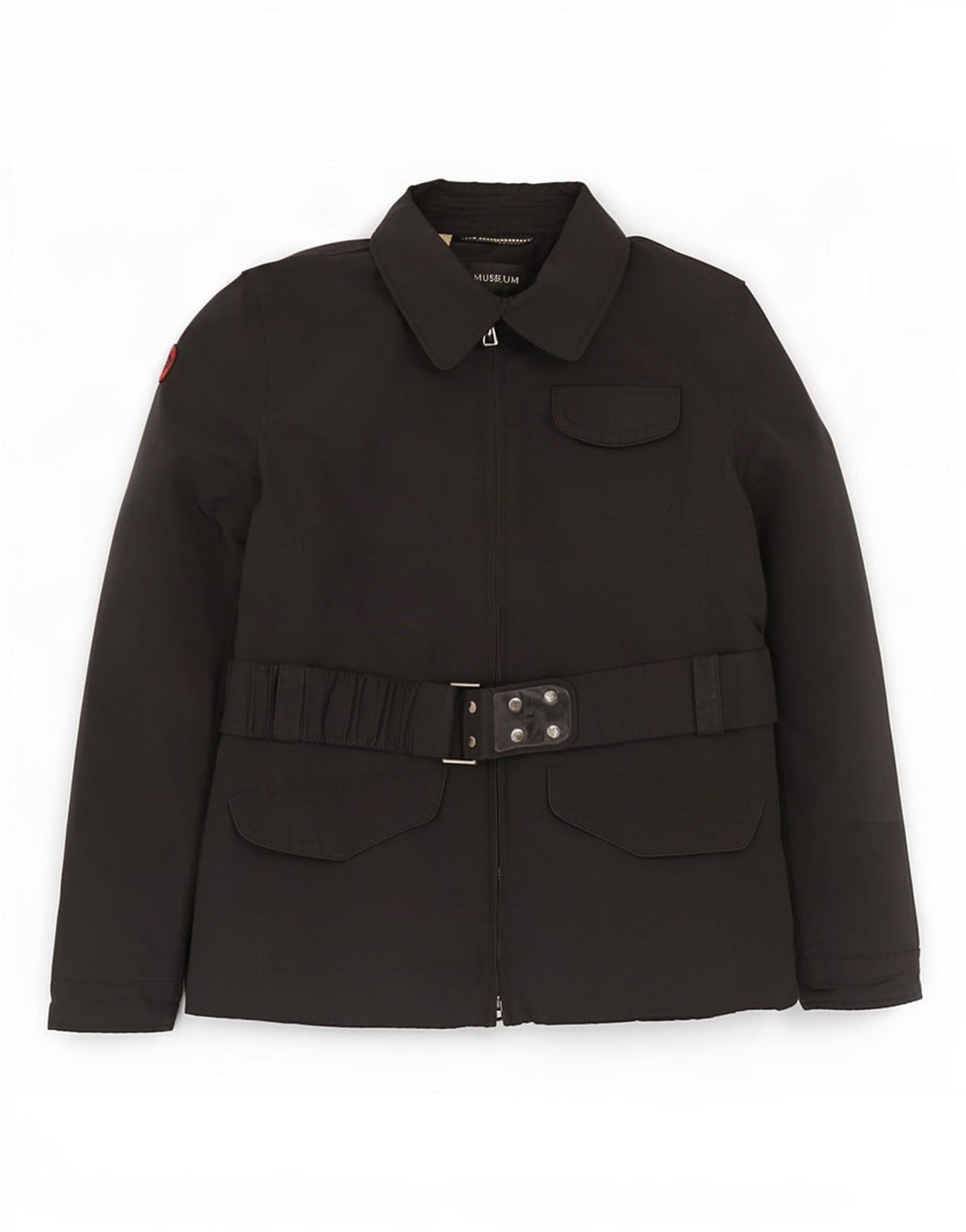 Giacca utility da donna Museum UK 14 grande poliestere nero