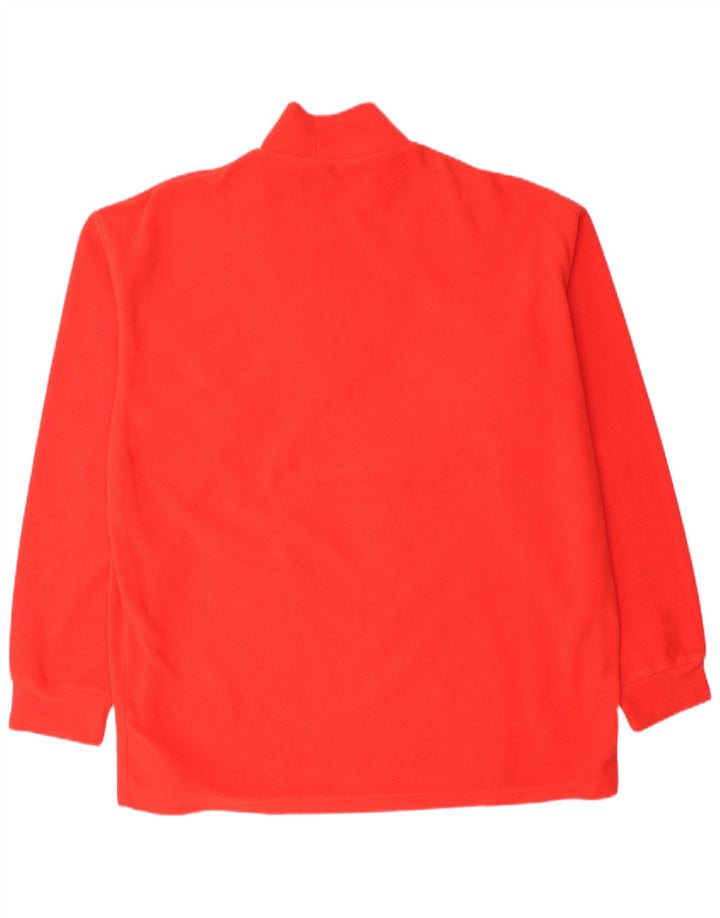 Maglione in pile da uomo Fila con collo con zip IT 56 2XL Arancione