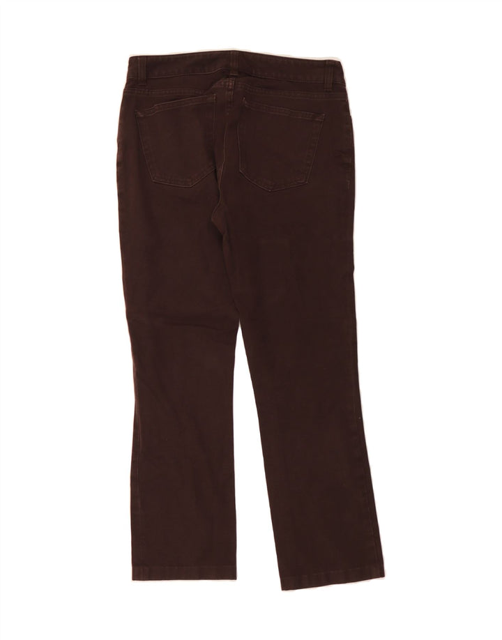 CHAPS Womens Straight Jeans W30 L27 Brown Cotton Vintage Chaps and Second-Hand Chaps from Messina Hembry 