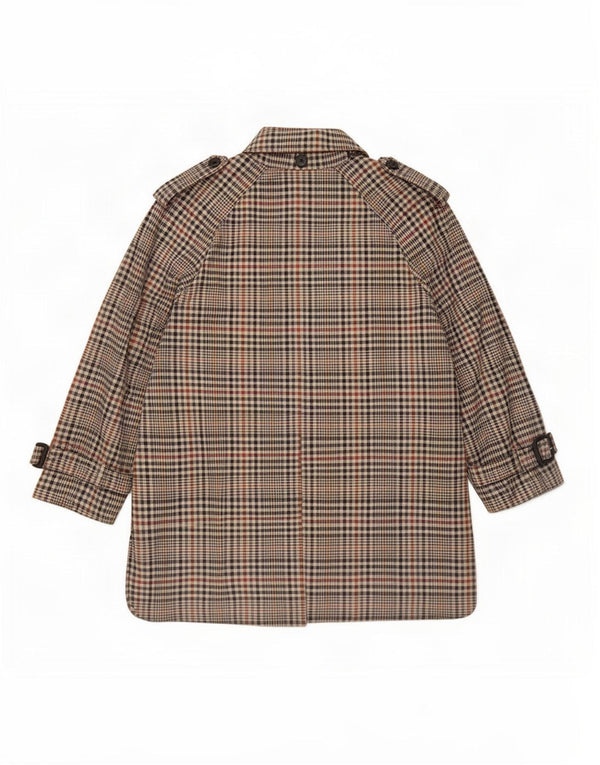 Trench da donna Zara UK 14 pied de poule medio multicolore