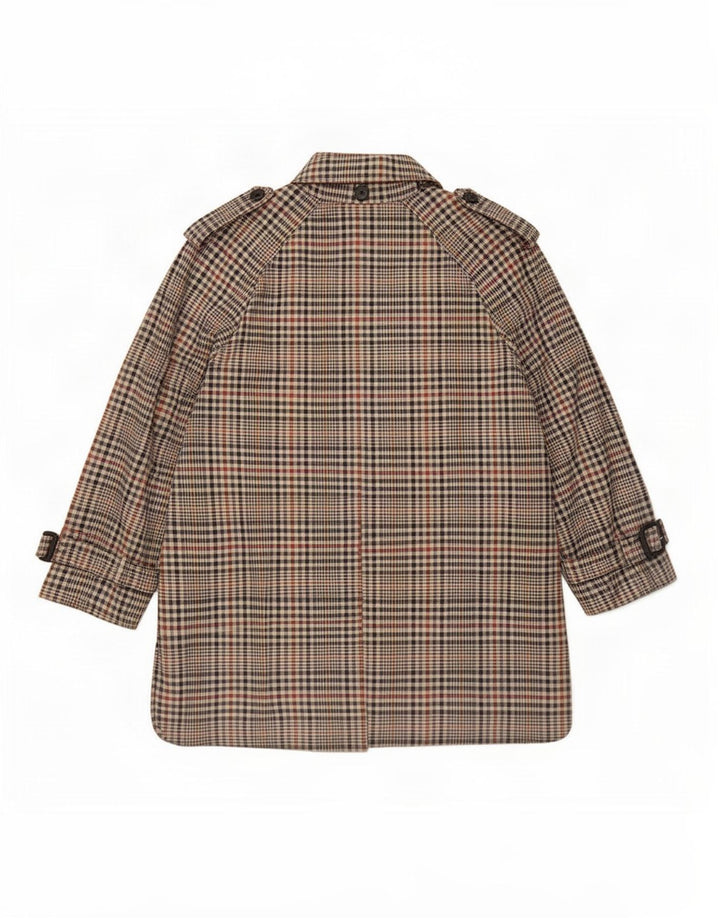 Trench da donna Zara UK 14 pied de poule medio multicolore