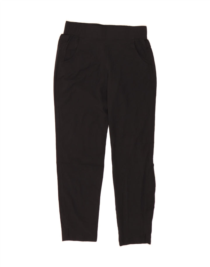 EDDIE BAUER Womens Tracksuit Trousers UK 6 XS  Black Polyester Vintage Eddie Bauer and Second-Hand Eddie Bauer from Messina Hembry 