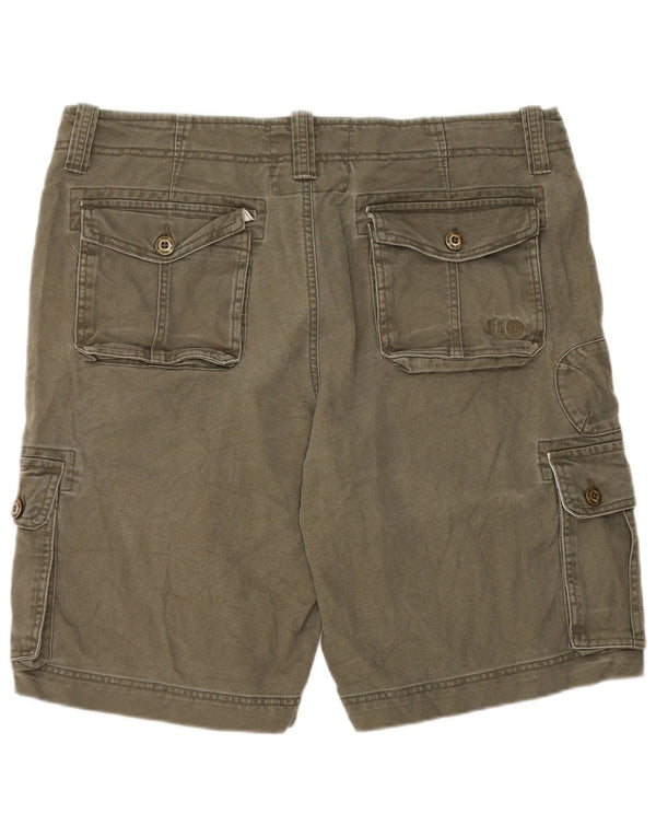 Pantaloncini cargo da uomo Element W36 grandi in cotone kaki