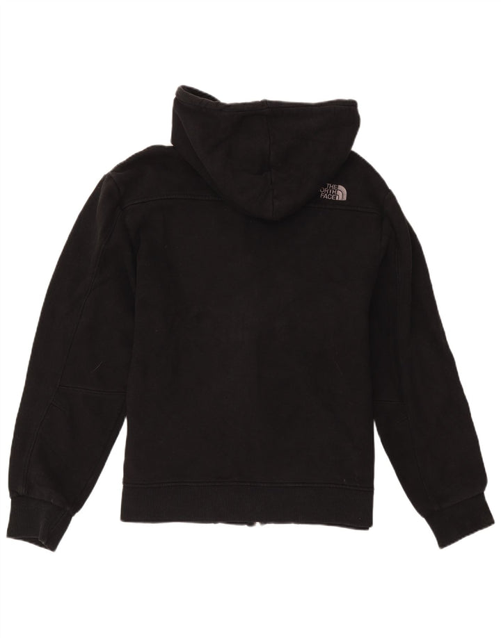 Maglione con cappuccio e zip da uomo The North Face piccolo in cotone nero