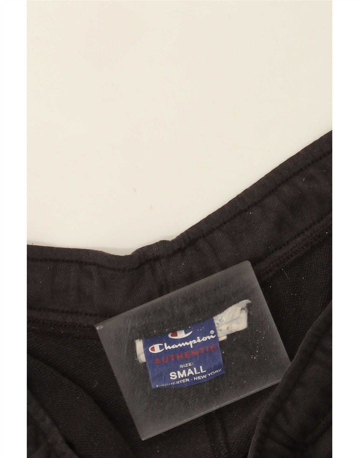 Pantaloni da tuta da uomo Champion piccoli in cotone nero