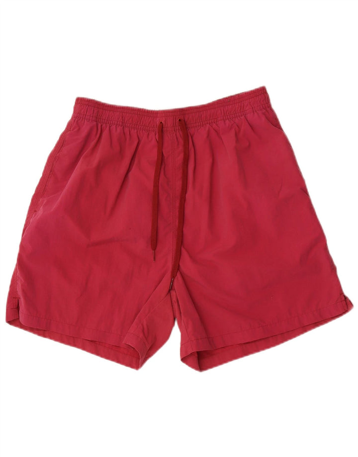 Pantaloncini da bagno da uomo Sundek grandi in nylon rosa