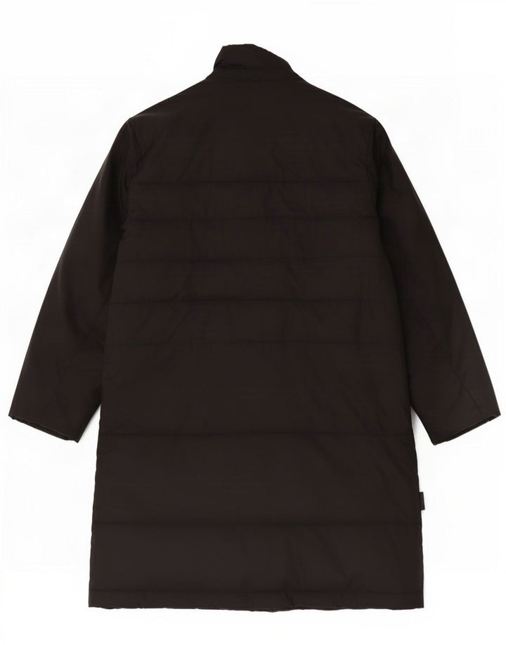 Cappotto imbottito oversize da donna Sergio Tacchini UK 16 grande poliestere nero