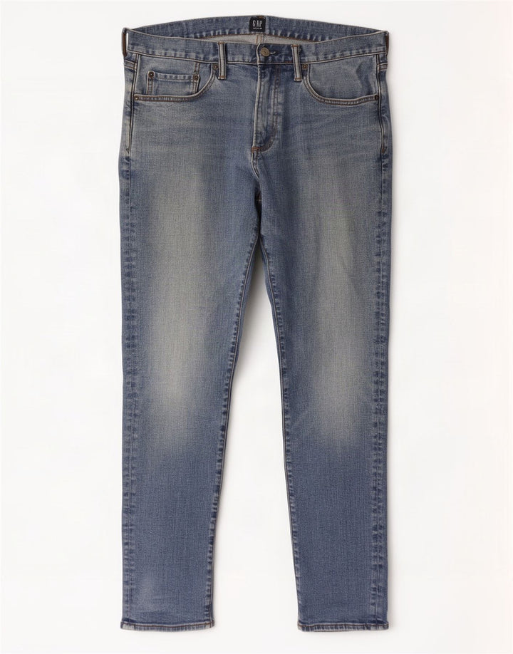 Jeans slim da uomo Gap W32 L32 cotone blu
