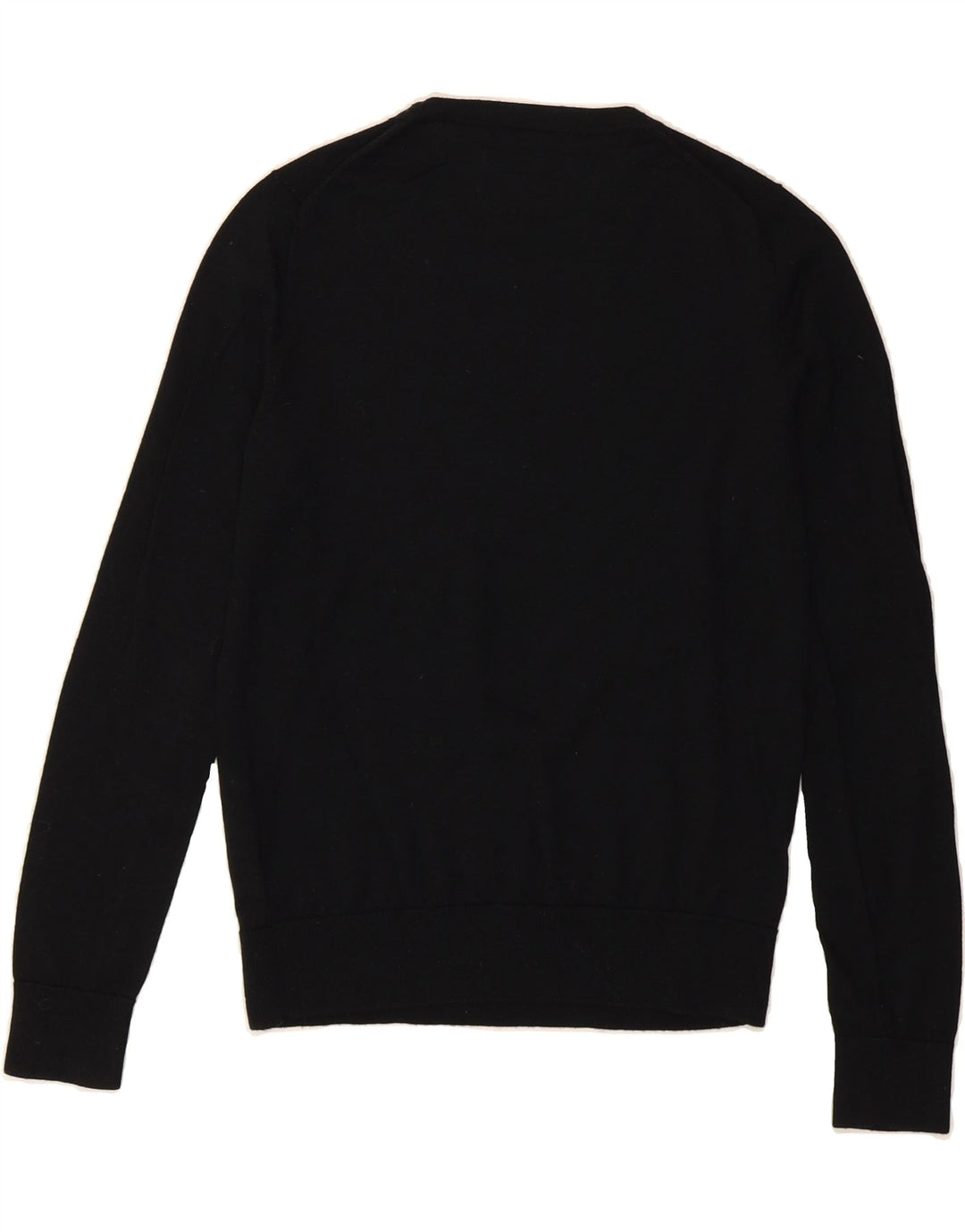 MARKS & SPENCER Womens Crew Neck Jumper Sweater UK 8 Small Black Vintage Marks & Spencer and Second-Hand Marks & Spencer from Messina Hembry 