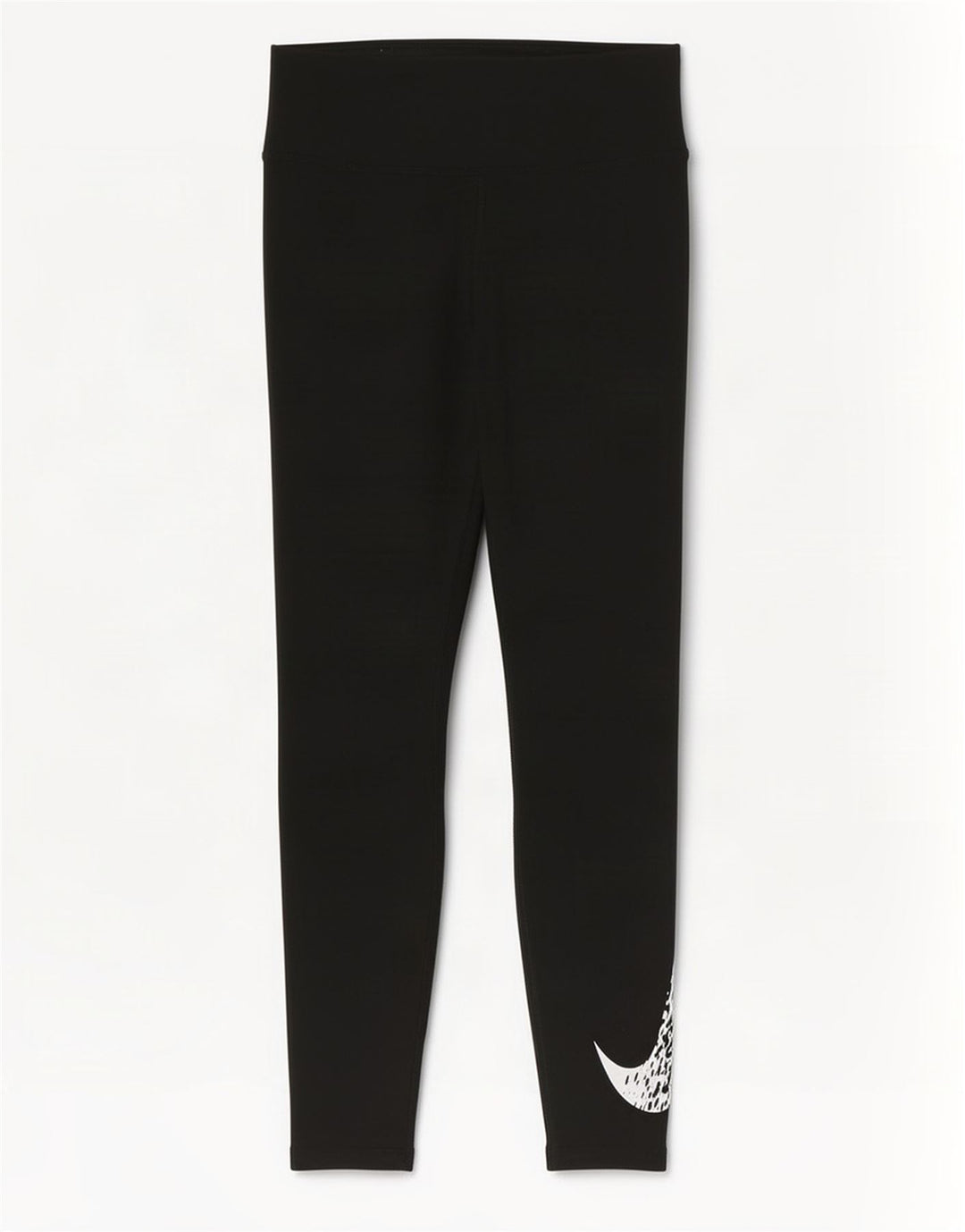 Leggings grafici Nike da donna Dri Fit UK 8 piccoli poliestere nero