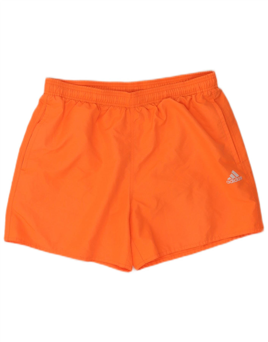 Pantaloncini da bagno da uomo Adidas Large arancione in poliestere