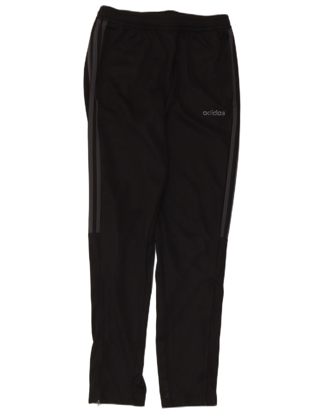 Pantaloni della tuta da ragazzo Adidas 13-14 anni in poliestere nero