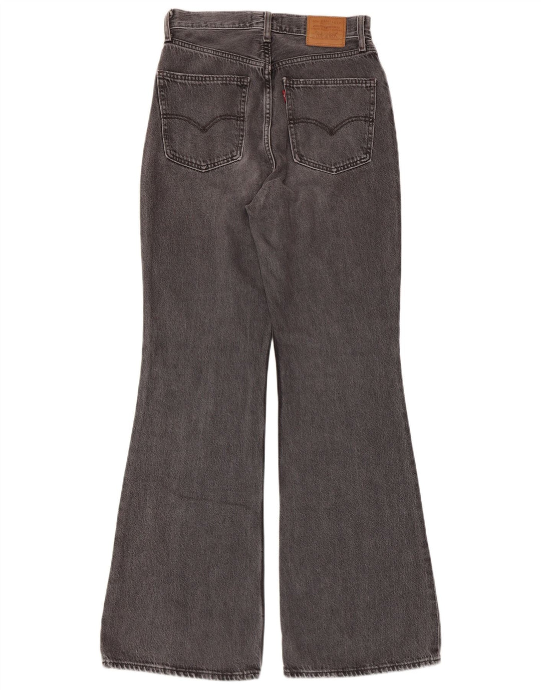 Jeans svasati a vita alta da donna Levi's W27 L32 Grigi