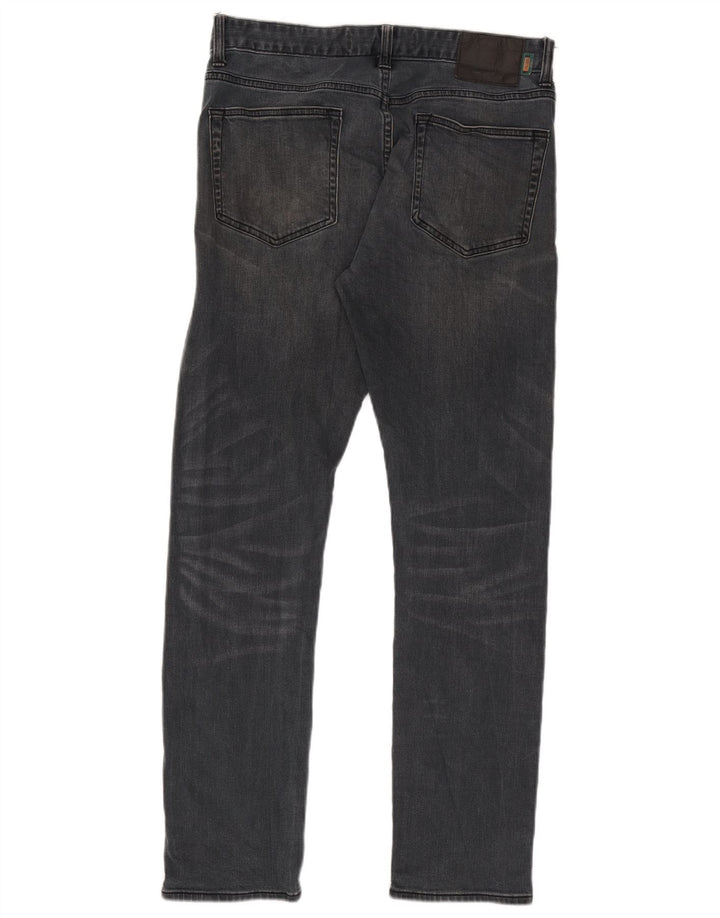Jeans slim da uomo Superdry W32 L32 cotone grigio