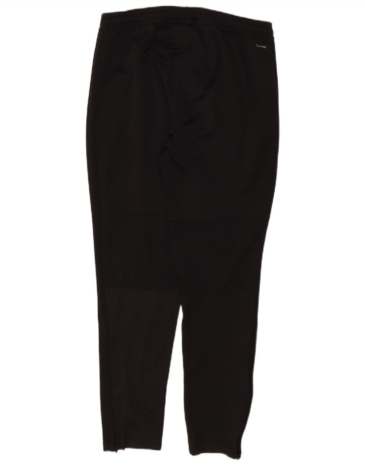 Pantaloni da tuta da uomo Adidas Large neri in poliestere