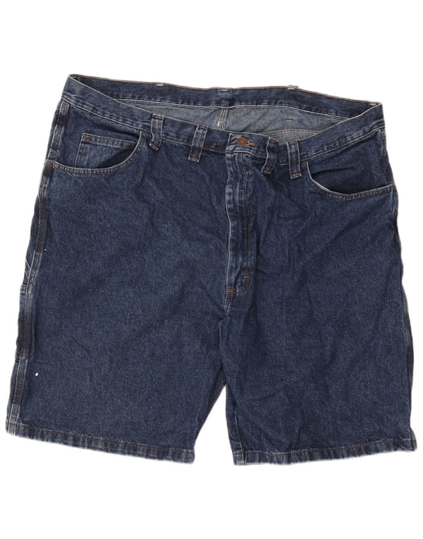 Pantaloncini di jeans cargo da uomo Wrangler W46 3XL cotone blu