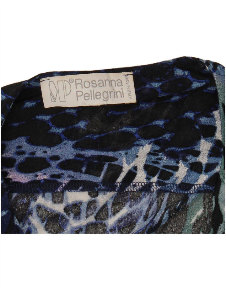 ROSANNA PELLEGRINI Camicetta da donna UK 14 media multicolore