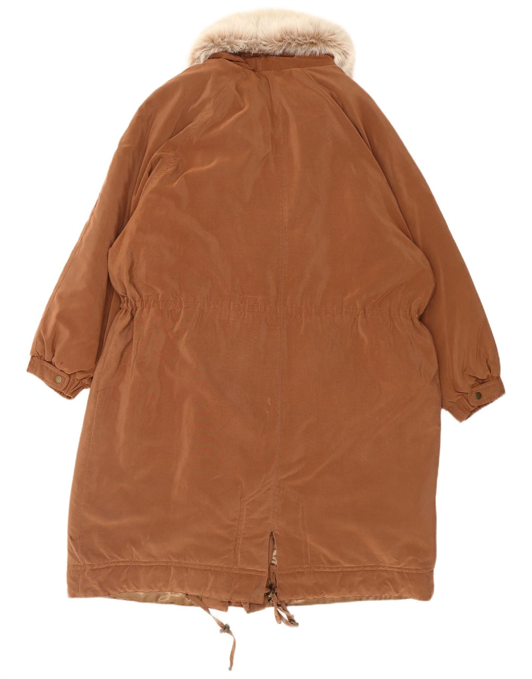 Soprabito oversize da donna Paco Calvari IT 44/46 Large Marrone Poliestere