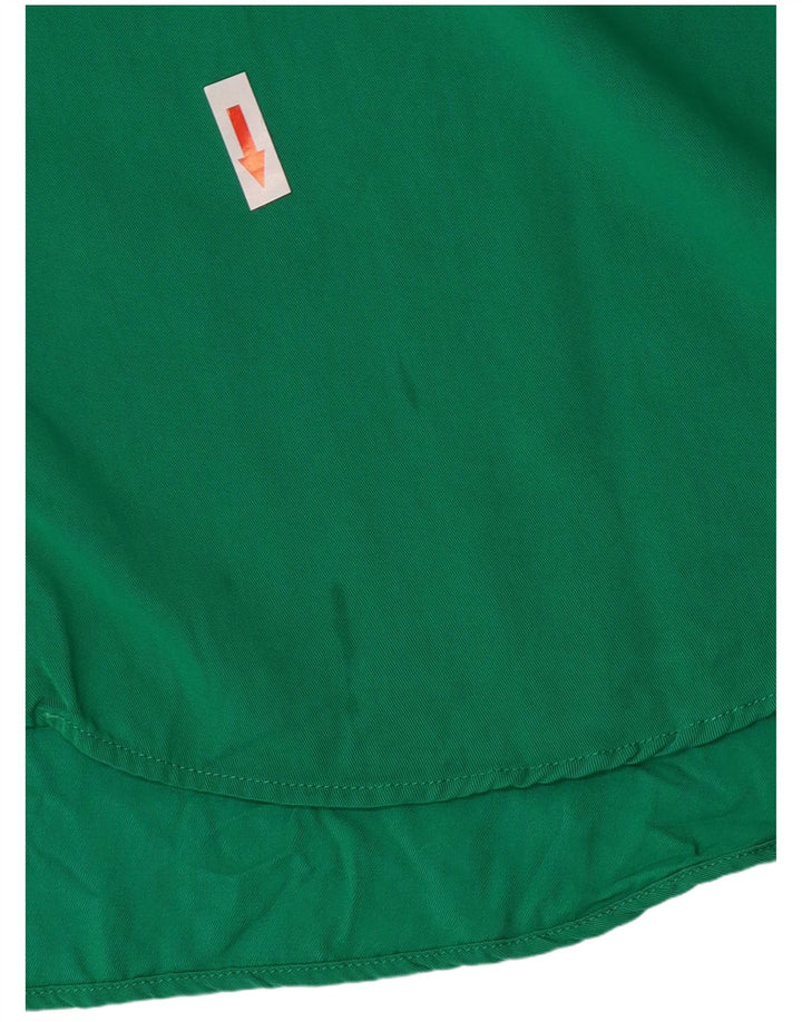 Camicia oversize da donna Zara UK 6 XS verde viscosa