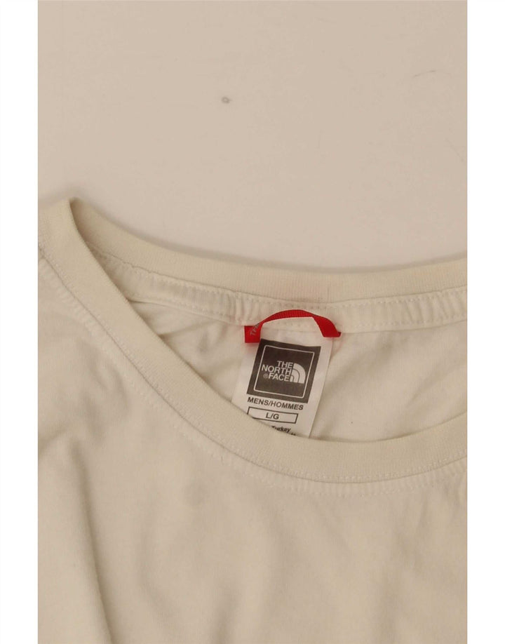 T-shirt grafica da uomo The North Face grande bianca