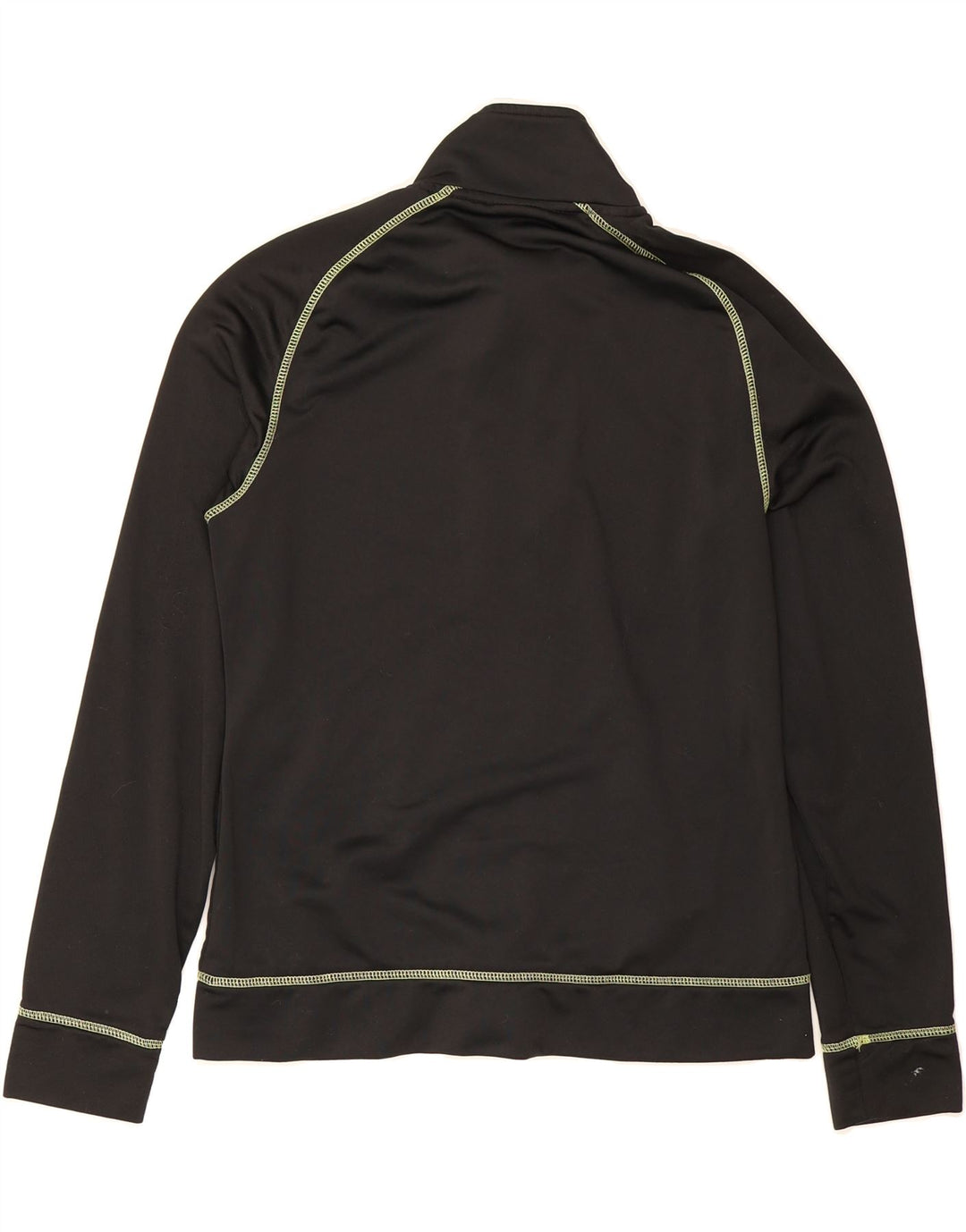 ASICS Womens Tracksuit Top Jacket UK 14 Large Black Vintage Asics and Second-Hand Asics from Messina Hembry 