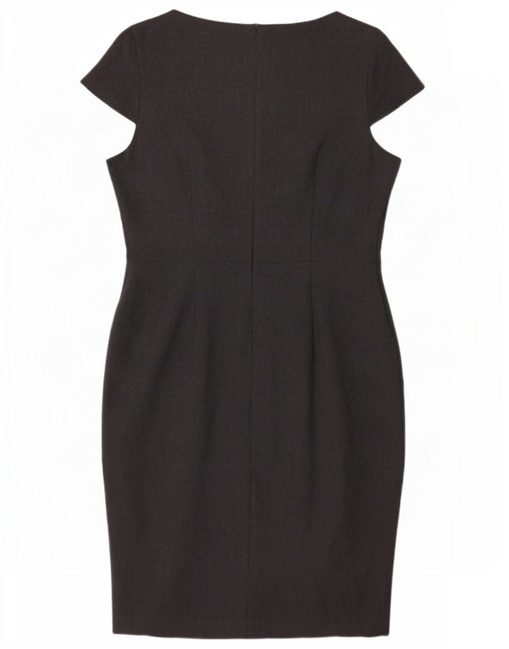 Abito tubino da donna Marks & Spencer UK 14 grande poliestere grigio