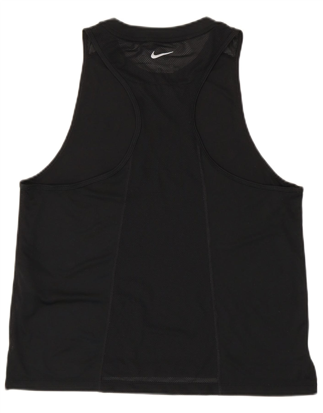 Canotta Nike Dri Fit da donna UK 14 grande poliestere nero