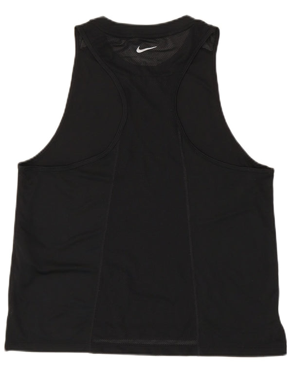 Canotta Nike Dri Fit da donna UK 14 grande poliestere nero