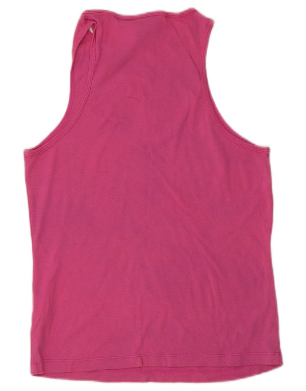 Canotta Nike da donna UK 12 cotone rosa medio