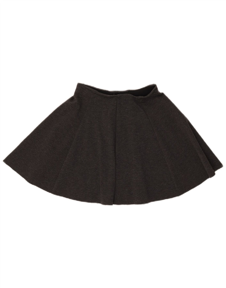 ZARA Womens Mini A-Line Skirt Small W26 Grey Polyester