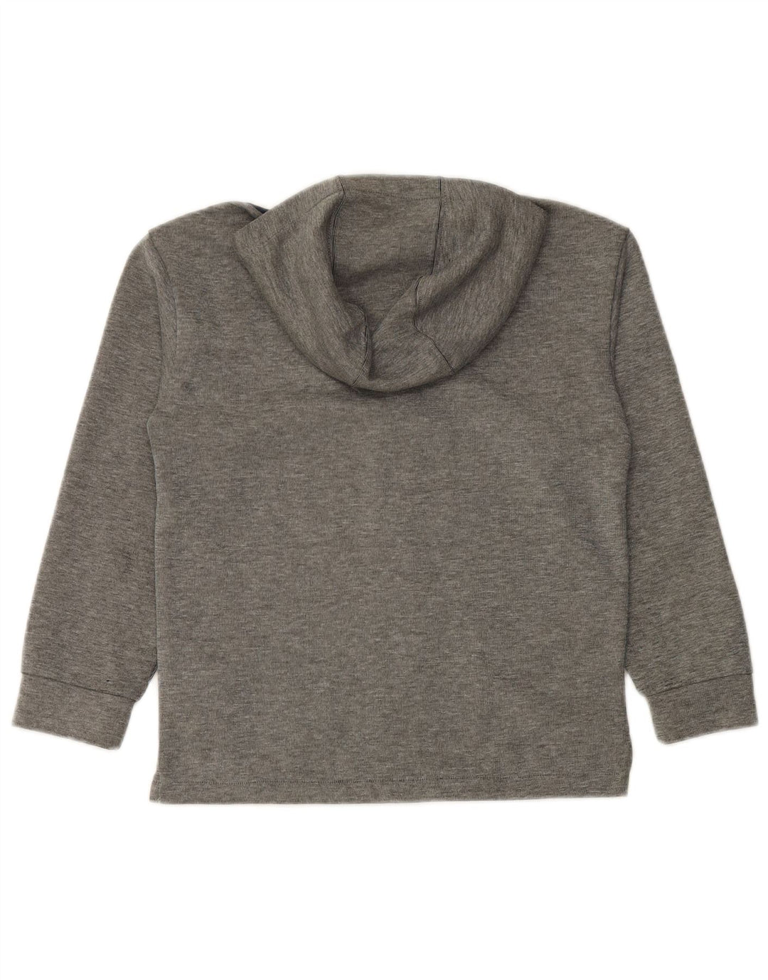 Felpa con cappuccio e zip grafica PUMA per ragazzi 9-10 anni in poliestere color block grigio