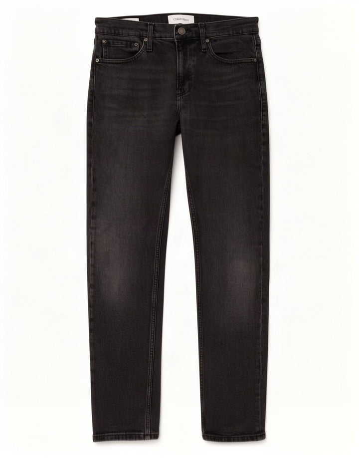 Jeans dritti da donna Calvin Klein W31 L30 Grigi